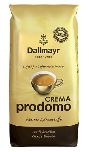 Pupiņu kafija "DALLMAYR" crema prodomo