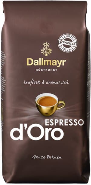 Pupiņu kafija "DALLMAYR" d'oro espresso