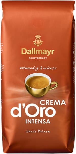 Зерновой кофе "DALLMAYR" d'oro crema intensa