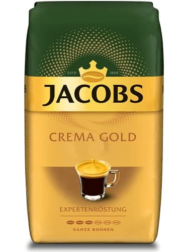Зерновой кофе "JACOBS" Expertenröstung Crema Gold