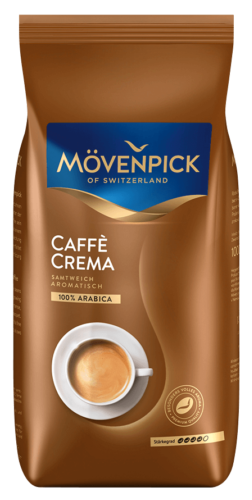 Pupiņu kafija "MOVENPICK" caffee crema